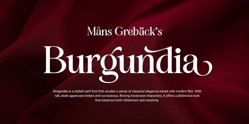 Burgundia Font