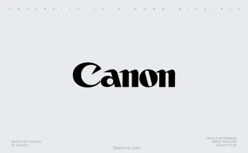 Canon Font