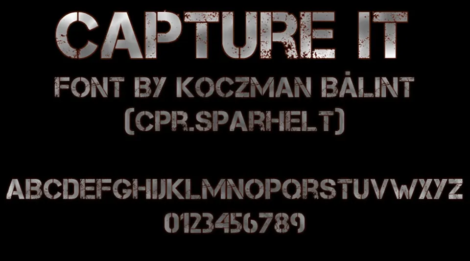 Capture It Font
