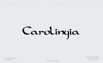 Carolingia Font