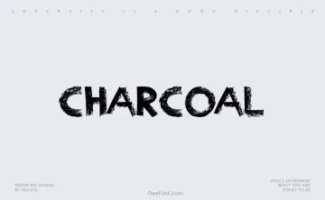 Charcoal Font