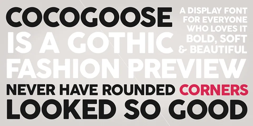 Cocogoose Font