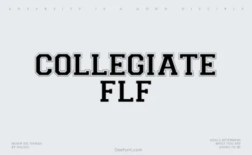 Collegiate FLF Font