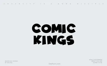 Comic Kings Font