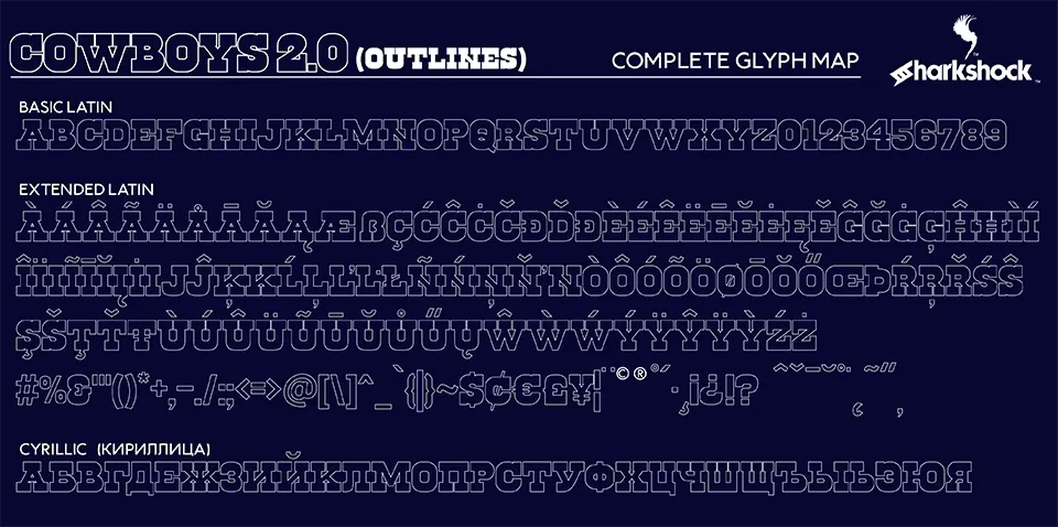 Cowboys Font