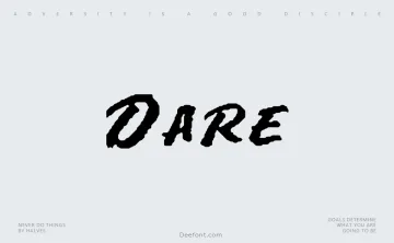 Dare Font