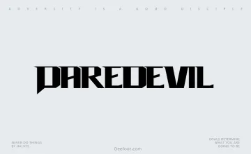 Daredevil Font