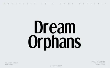 Dream Orphans Font Family