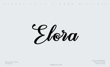Elora Font