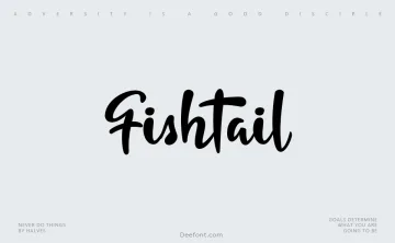 Fishtail Font