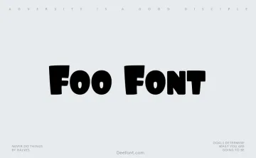 Foo Font