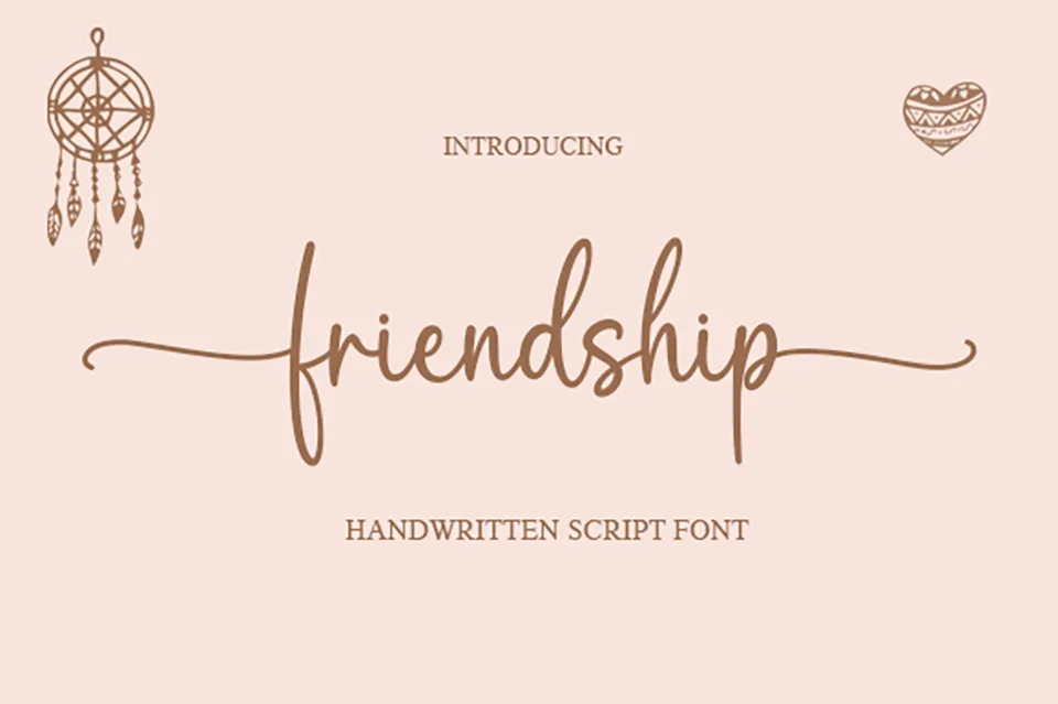 Friendship Font