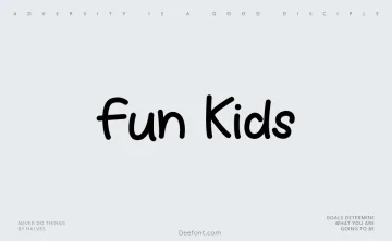 Fun Kids Font