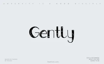 Gently Font