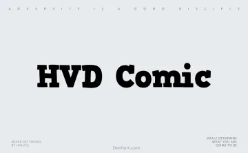 HVD Comic Serif Font