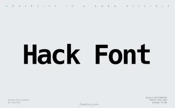Hack Font