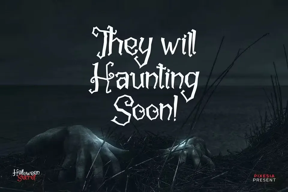 Halloween Secret Font