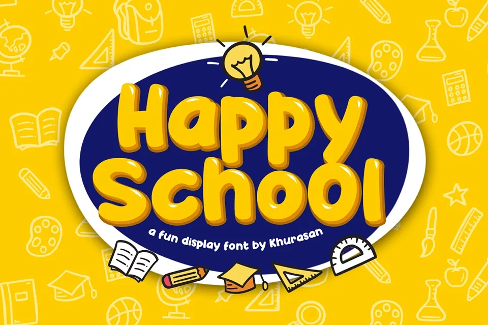 Happy School Font