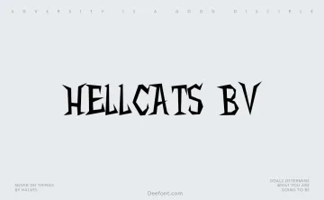 Hellcats BV Font