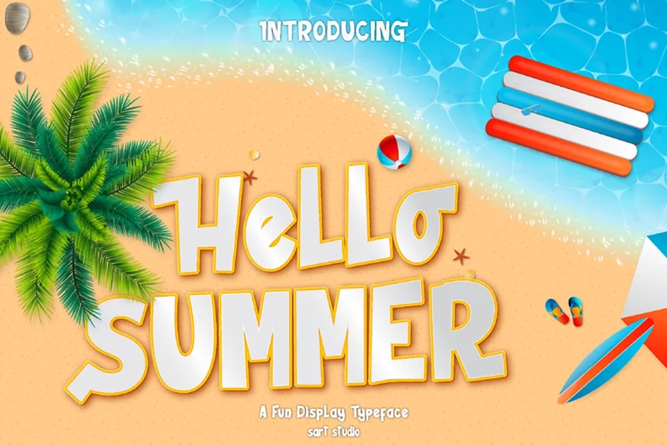 Hello Summer Font