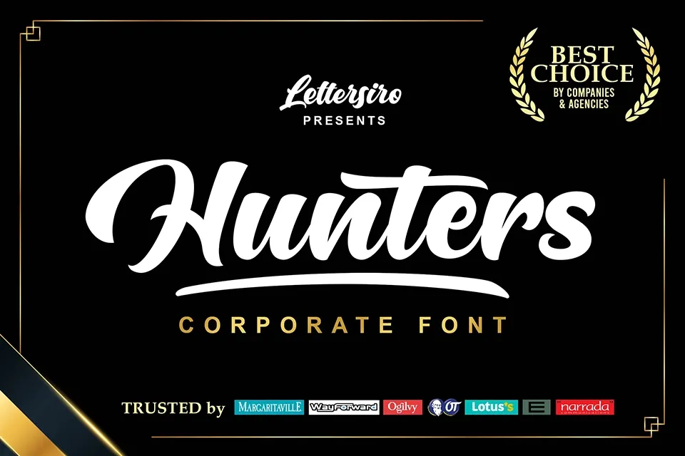 Hunters Font