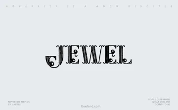 Jewel Font