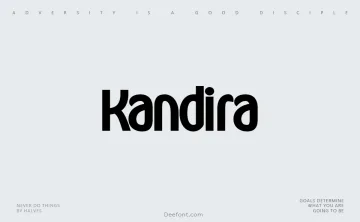 Kandira Font