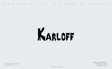 Karloff Font