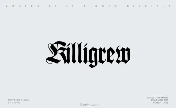 Killigrew Font