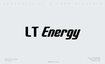 LT Energy Font