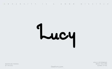 Lucy Font