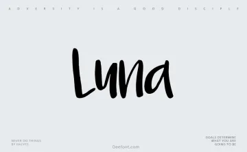 Luna Font