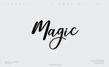 Magic Font