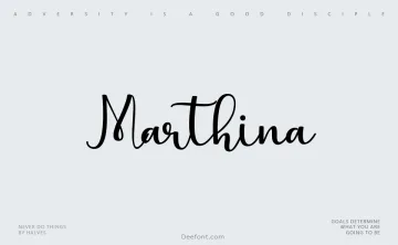 Marthina Font