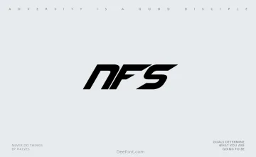 NFS Font