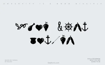 Nexa Rust Extras Font