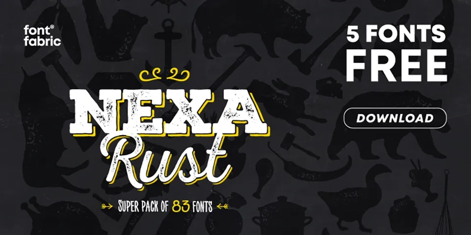 Nexa Rust Script Font