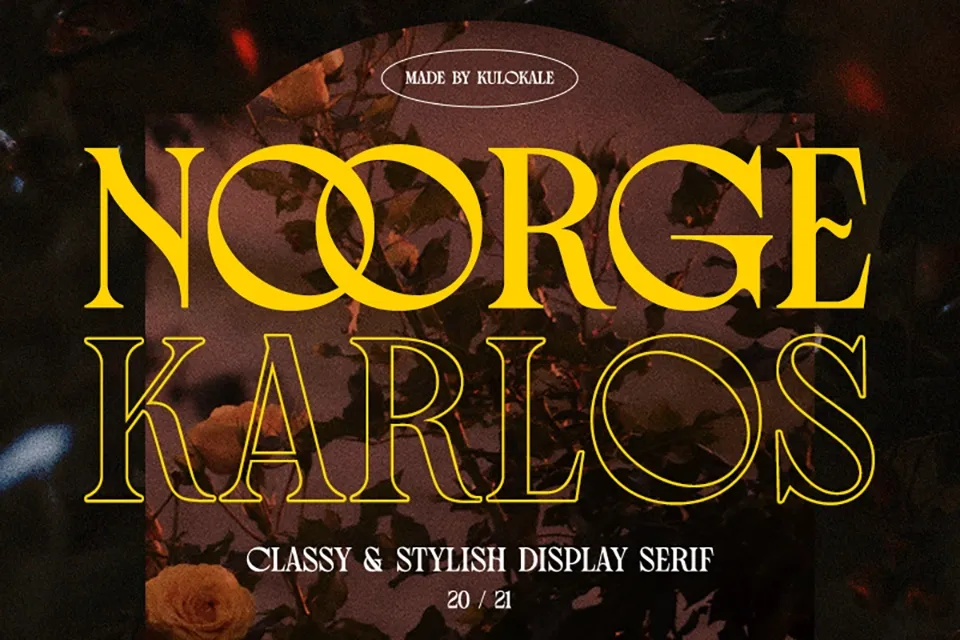 Noorge Karlos Font