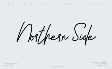 Northern Side Font