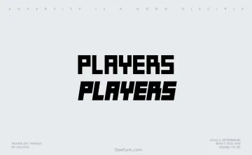 Players Font