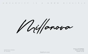 Millanova Font