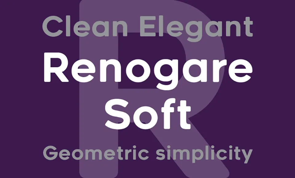 Renogare Soft Font
