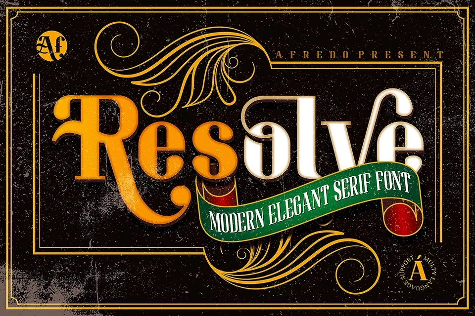 Resolve Font