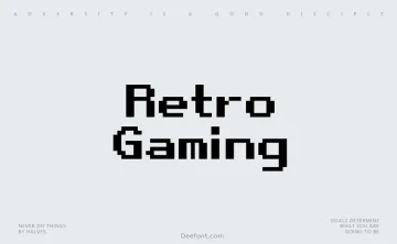 Retro Gaming Font