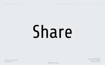 Share Font