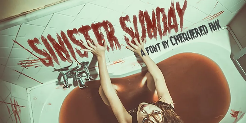 Sinister Sunday Font