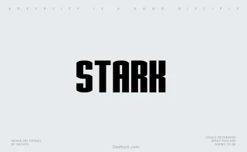 Stark Font