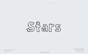 Stars Font