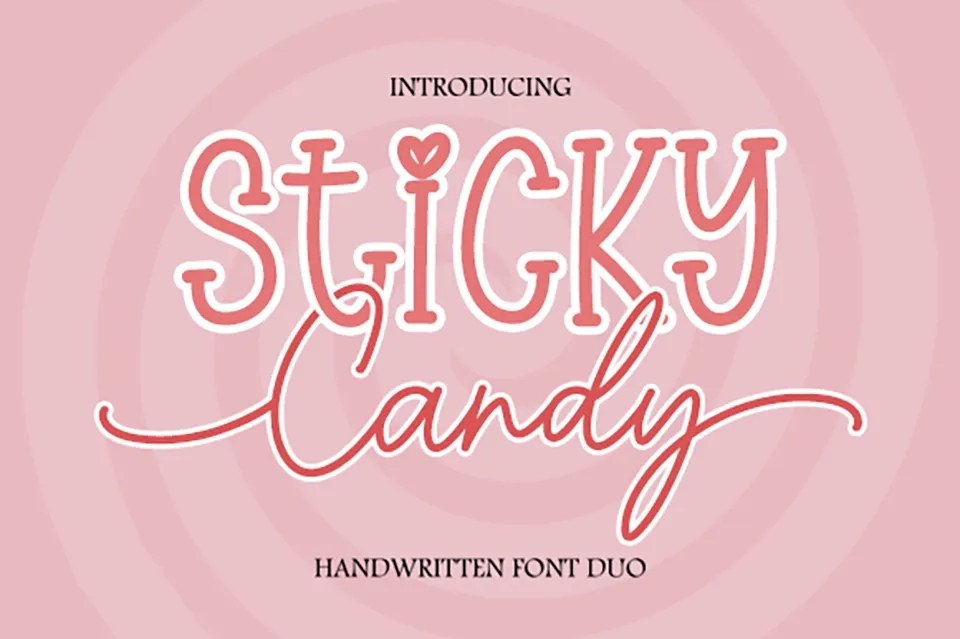 Sticky Candy Font