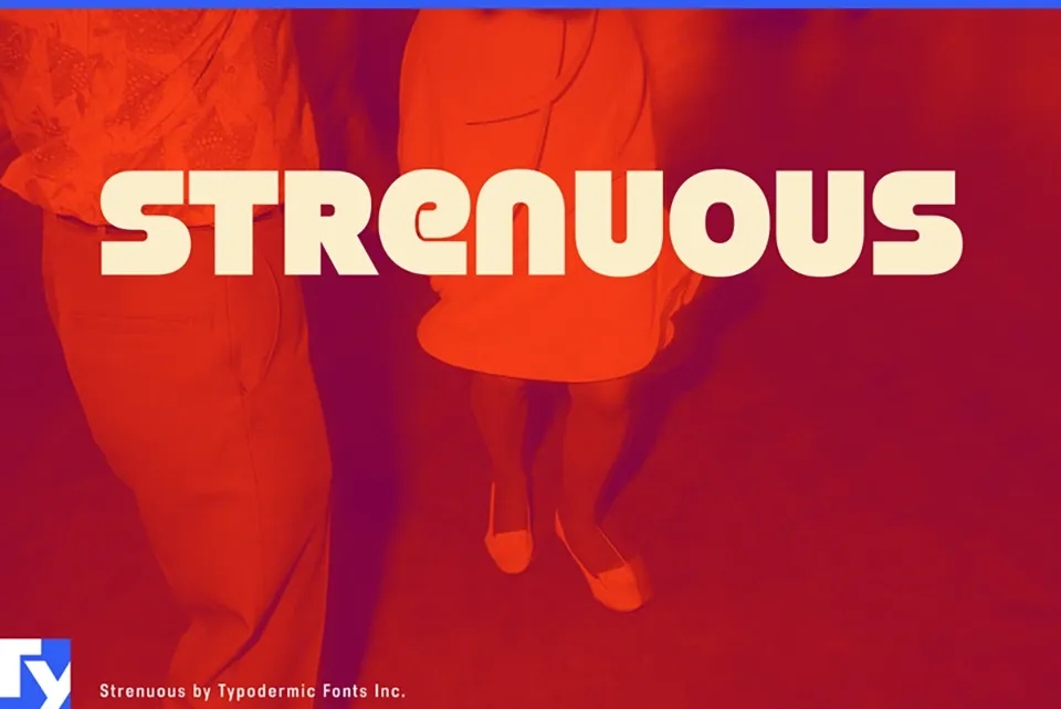 Strenuous Font